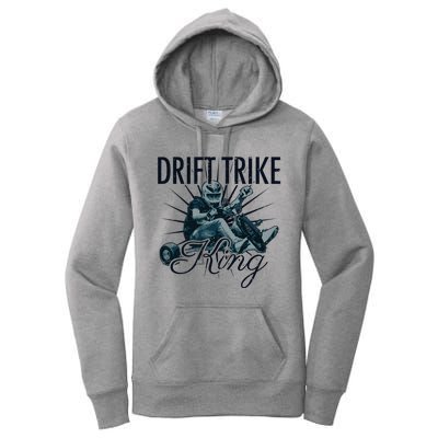 Drift Trike King Electric Tricycle Drift Trike Meaningful Gift Women's Pullover Hoodie