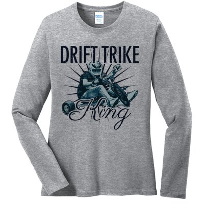 Drift Trike King Electric Tricycle Drift Trike Meaningful Gift Ladies Long Sleeve Shirt