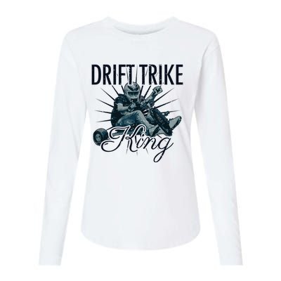 Drift Trike King Electric Tricycle Drift Trike Meaningful Gift Womens Cotton Relaxed Long Sleeve T-Shirt