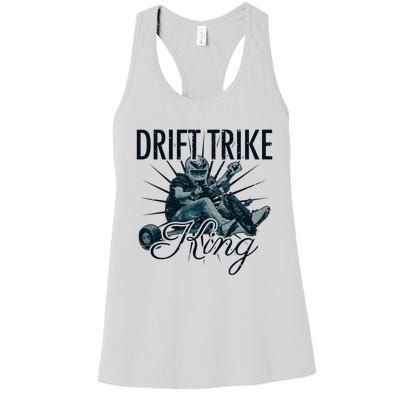 Drift Trike King Electric Tricycle Drift Trike Meaningful Gift Women's Racerback Tank