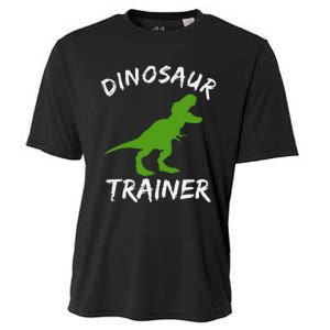 Dinosaur Trainer Lazy Halloween Costume Trex Dino Cooling Performance Crew T-Shirt