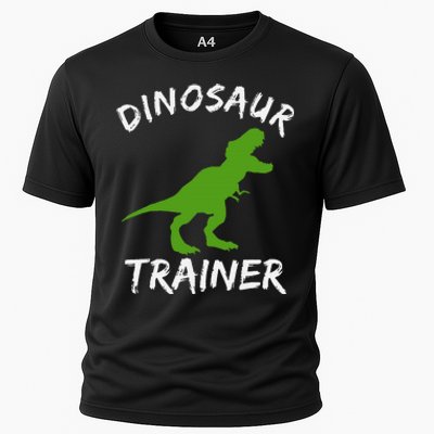 Dinosaur Trainer Lazy Halloween Costume Trex Dino Cooling Performance Crew T-Shirt