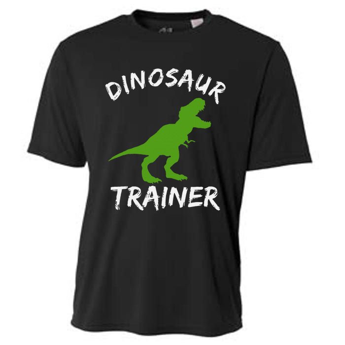 Dinosaur Trainer Lazy Halloween Costume Trex Dino Cooling Performance Crew T-Shirt