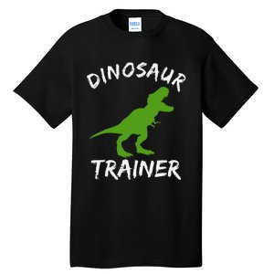 Dinosaur Trainer Lazy Halloween Costume Trex Dino Tall T-Shirt