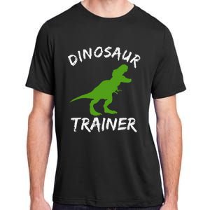 Dinosaur Trainer Lazy Halloween Costume Trex Dino Adult ChromaSoft Performance T-Shirt