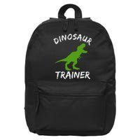 Dinosaur Trainer Lazy Halloween Costume Trex Dino 16 in Basic Backpack