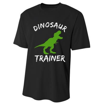 Dinosaur Trainer Lazy Halloween Costume Trex Dino Performance Sprint T-Shirt