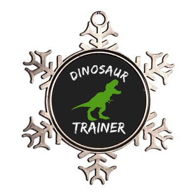 Dinosaur Trainer Lazy Halloween Costume Trex Dino Metallic Star Ornament