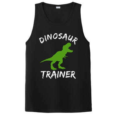 Dinosaur Trainer Lazy Halloween Costume Trex Dino PosiCharge Competitor Tank