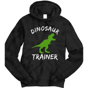 Dinosaur Trainer Lazy Halloween Costume Trex Dino Tie Dye Hoodie