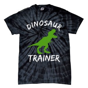 Dinosaur Trainer Lazy Halloween Costume Trex Dino Tie-Dye T-Shirt