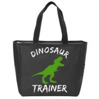 Dinosaur Trainer Lazy Halloween Costume Trex Dino Zip Tote Bag