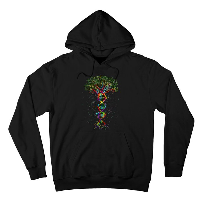 Dna Tree Life Genetics Biologist Science Earth Day Hoodie