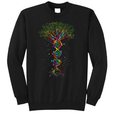 Dna Tree Life Genetics Biologist Science Earth Day Sweatshirt