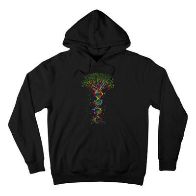 Dna Tree Life Genetics Biologist Science Earth Day Tall Hoodie