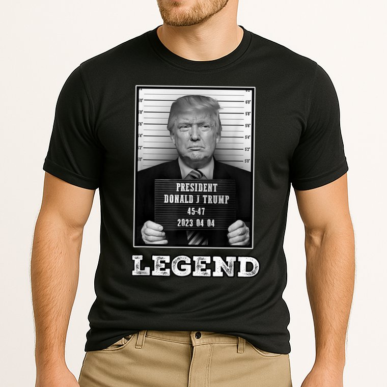 Trump 2024 Mugshot President Legend Cooling Performance Crew T-Shirt