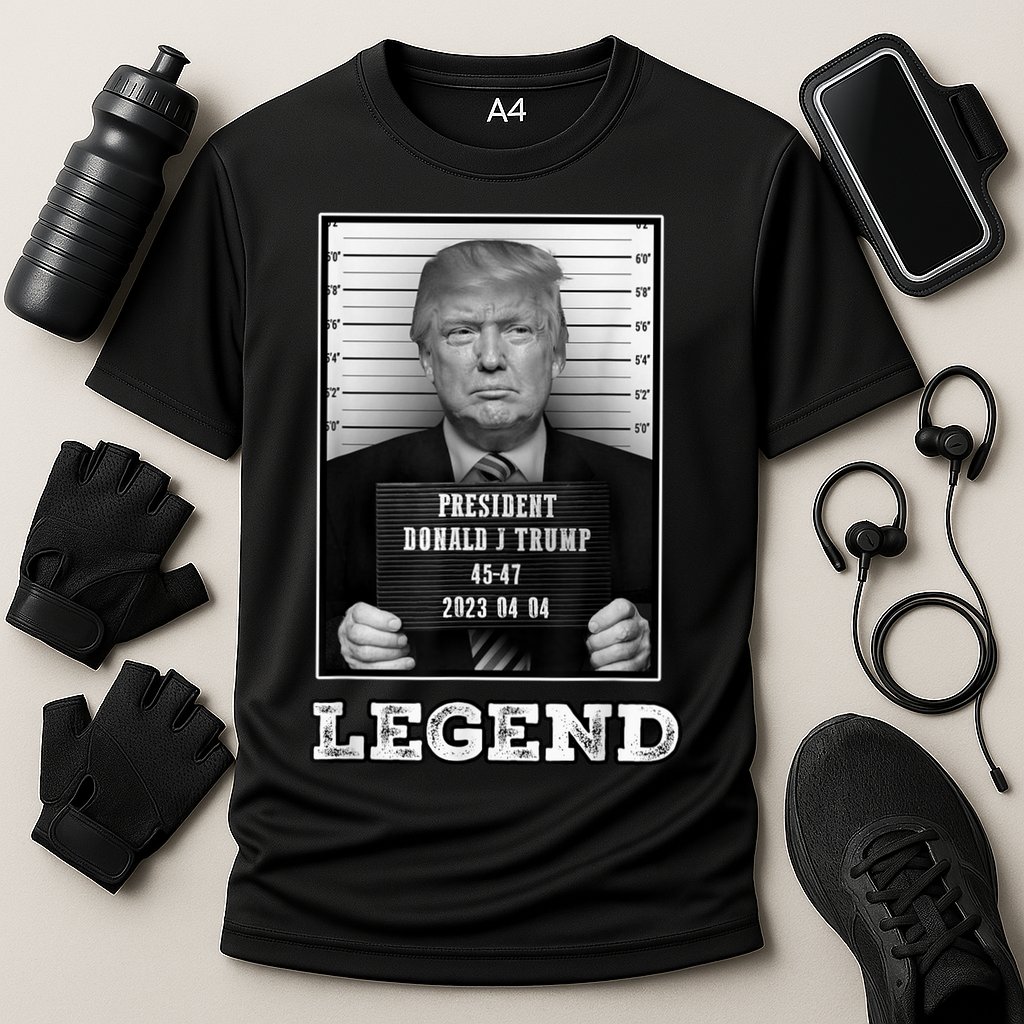 Trump 2024 Mugshot President Legend Cooling Performance Crew T-Shirt