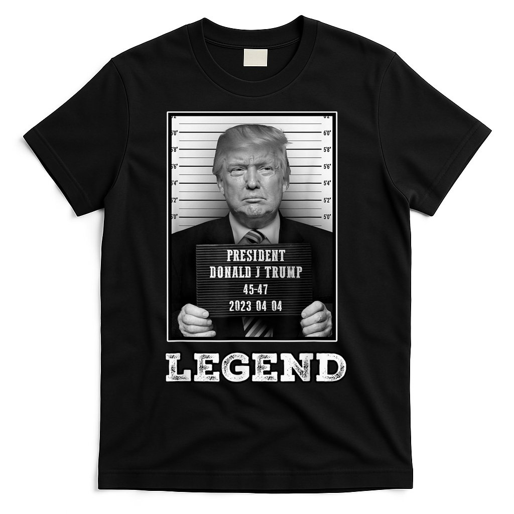 Trump 2024 Mugshot President Legend T-Shirt