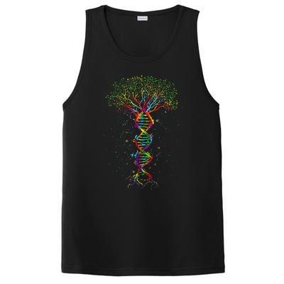 Dna Tree Life Genetics Biologist Science Earth Day PosiCharge Competitor Tank