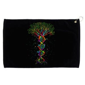 Dna Tree Life Genetics Biologist Science Earth Day Grommeted Golf Towel