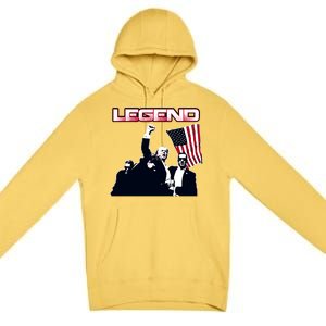 Donald Trump Legend Premium Pullover Hoodie