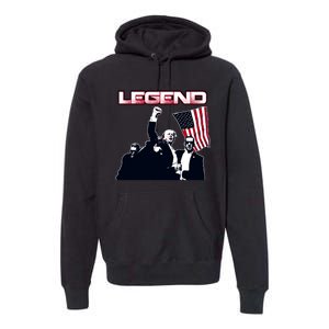 Donald Trump Legend Premium Hoodie