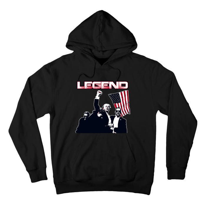 Donald Trump Legend Tall Hoodie