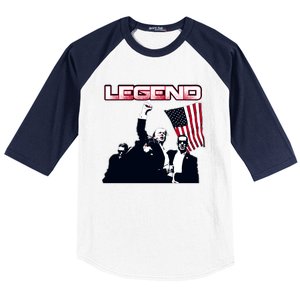 Donald Trump Legend Baseball Sleeve Shirt