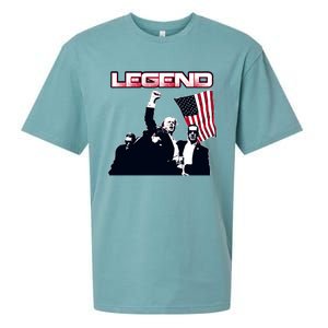 Donald Trump Legend Sueded Cloud Jersey T-Shirt