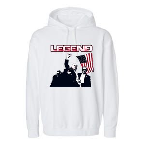 Donald Trump Legend Garment-Dyed Fleece Hoodie