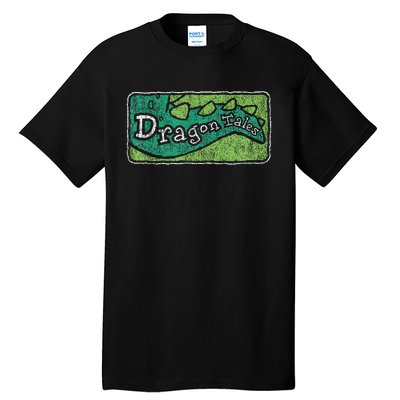 Dragon Tales Logo Distressed Tall T-Shirt