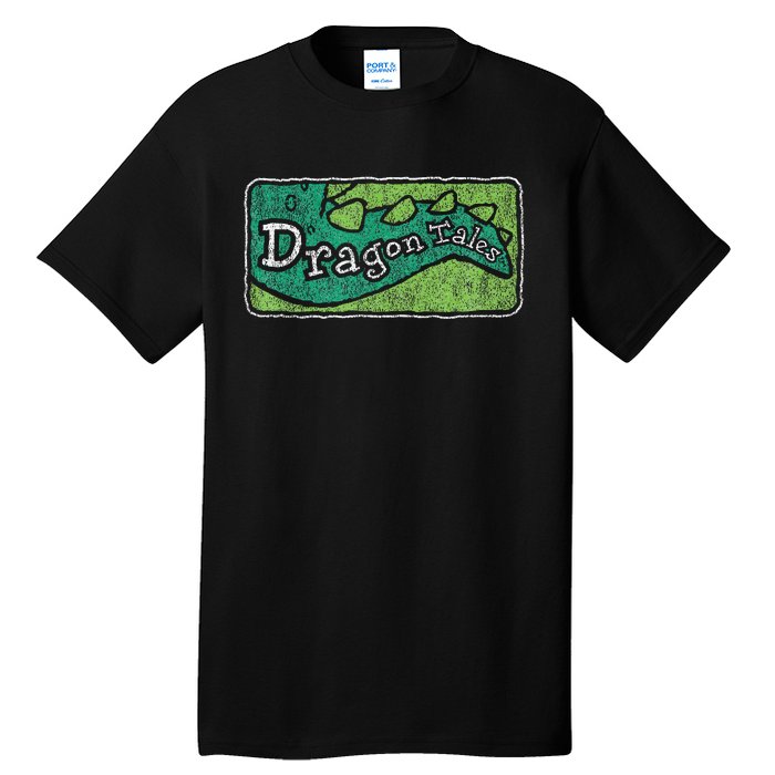 Dragon Tales Logo Distressed Tall T-Shirt