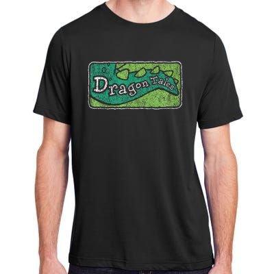 Dragon Tales Logo Distressed Adult ChromaSoft Performance T-Shirt