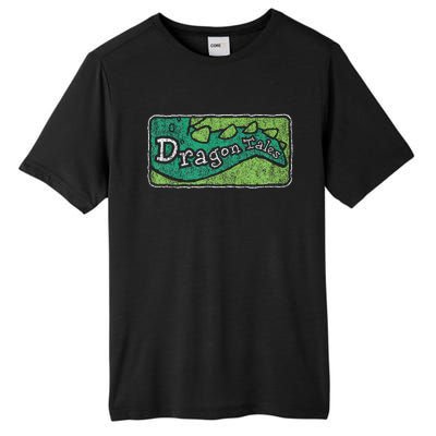 Dragon Tales Logo Distressed Tall Fusion ChromaSoft Performance T-Shirt