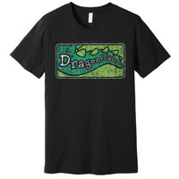 Dragon Tales Logo Distressed Premium T-Shirt