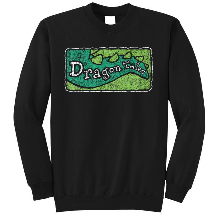 Dragon Tales Logo Distressed Tall Sweatshirt