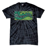 Dragon Tales Logo Distressed Tie-Dye T-Shirt