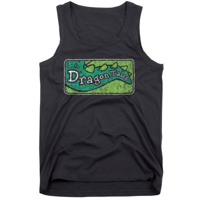 Dragon Tales Logo Distressed Tank Top