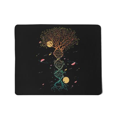 DNA Tree Life Biology Environment Science Earth Day Mousepad