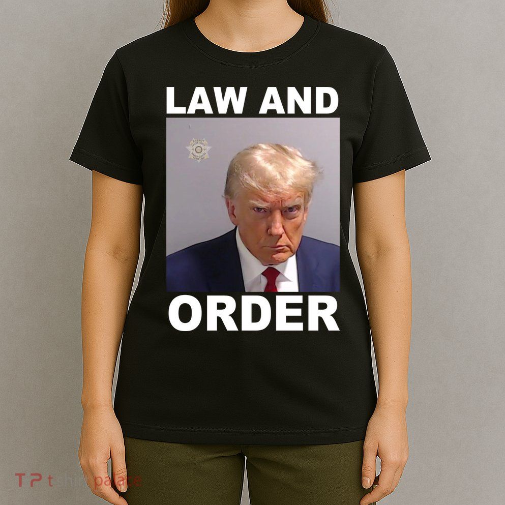 Donald Trump Law And Order Mugshot T-Shirt