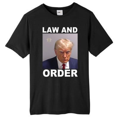 Donald Trump Law And Order Mugshot Tall Fusion ChromaSoft Performance T-Shirt