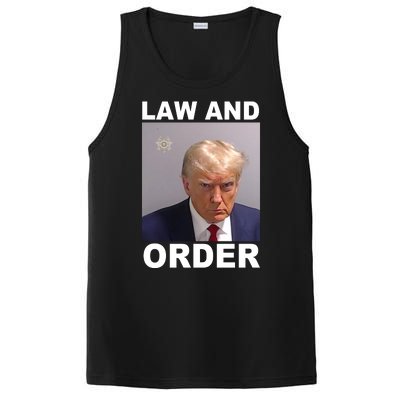 Donald Trump Law And Order Mugshot PosiCharge Competitor Tank