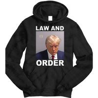 Donald Trump Law And Order Mugshot Tie Dye Hoodie