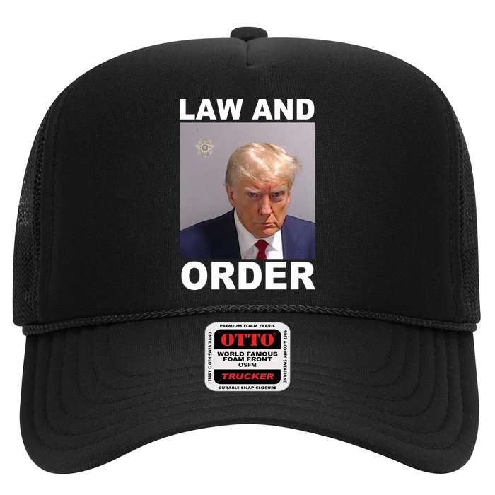 Donald Trump Law And Order Mugshot Trucker Hat