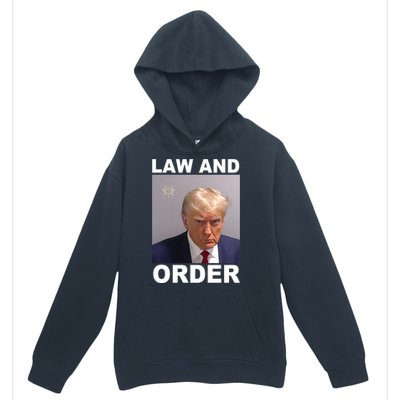 Donald Trump Law And Order Mugshot Urban Pullover Hoodie