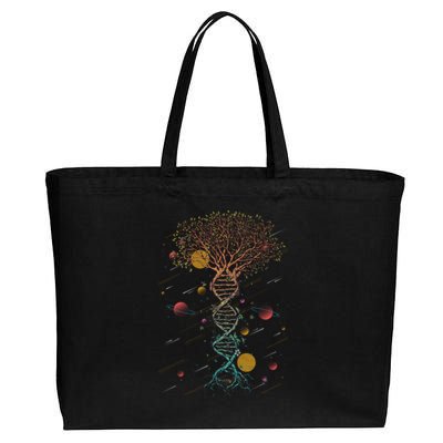 Dna Tree Life Biology Environt Science Genetics Earth Day Gift Cotton Canvas Jumbo Tote