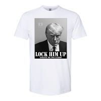 Donald Trump Lock Him Up Inmate Mugshot Softstyle CVC T-Shirt