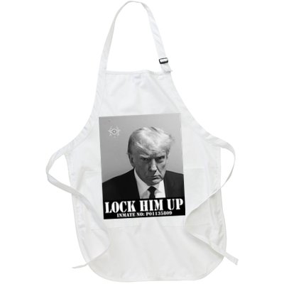 Donald Trump Lock Him Up Inmate Mugshot Apron