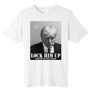 Donald Trump Lock Him Up Inmate Mugshot Tall Fusion ChromaSoft Performance T-Shirt