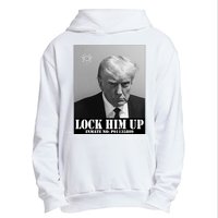 Donald Trump Lock Him Up Inmate Mugshot Urban Pullover Hoodie